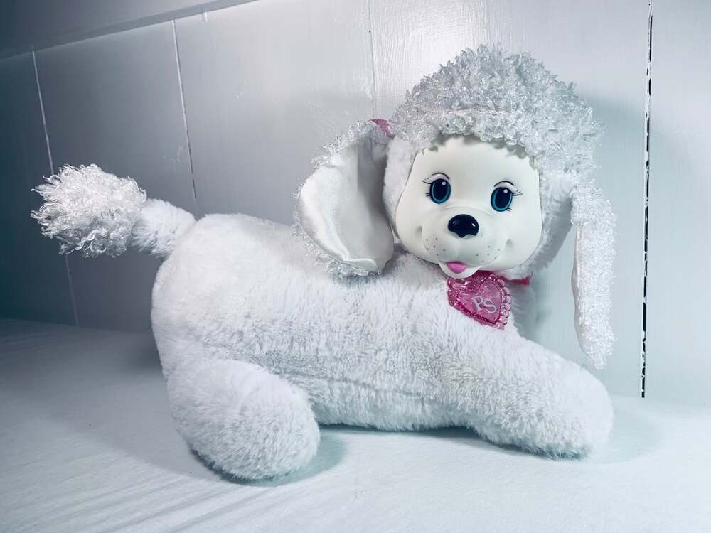Puppy Surprise White Poodle Plush